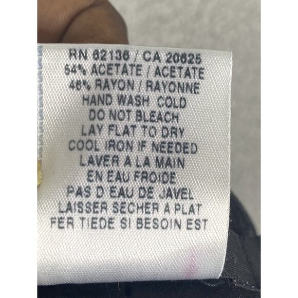 GUESS Collections Womens Black‎ Skirt Front Pockets Mini Size 6 - Picture 5 of 6